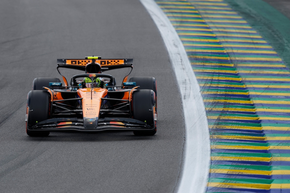Lando Norris claims dramatic Sao Paulo GP pole as Verstappen and Hamilton struggle in windy qualifying
