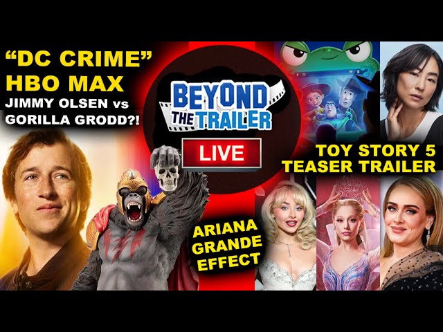 DC Crime HBO Max Jimmy Olsen Show?! Sabrina Carpenter Alice in Wonderland Movie! Toy Story 5 Teaser