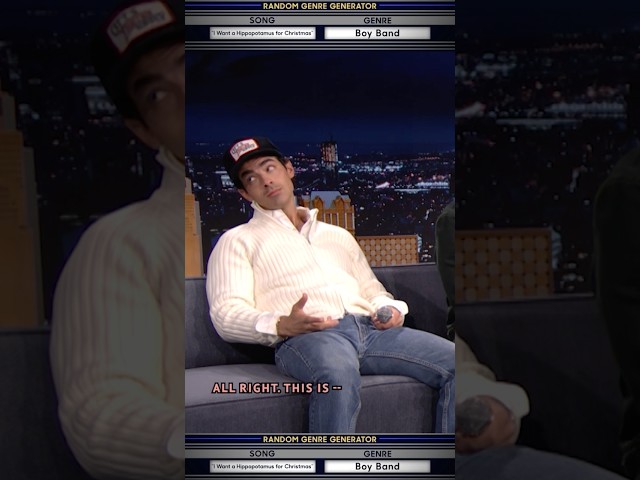 Musical Genre Challenge w/ #JonasBrothers 🎤 #FallonTonight