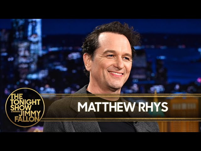 Matthew Rhys Carries Around a Dead Horse Head While Singing on New Year's Day | The Tonight Show