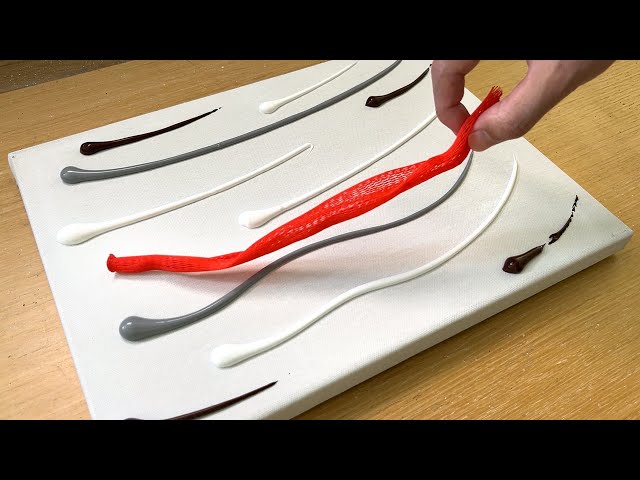 Painting Dandelion Field / Easy Acrylic Painting