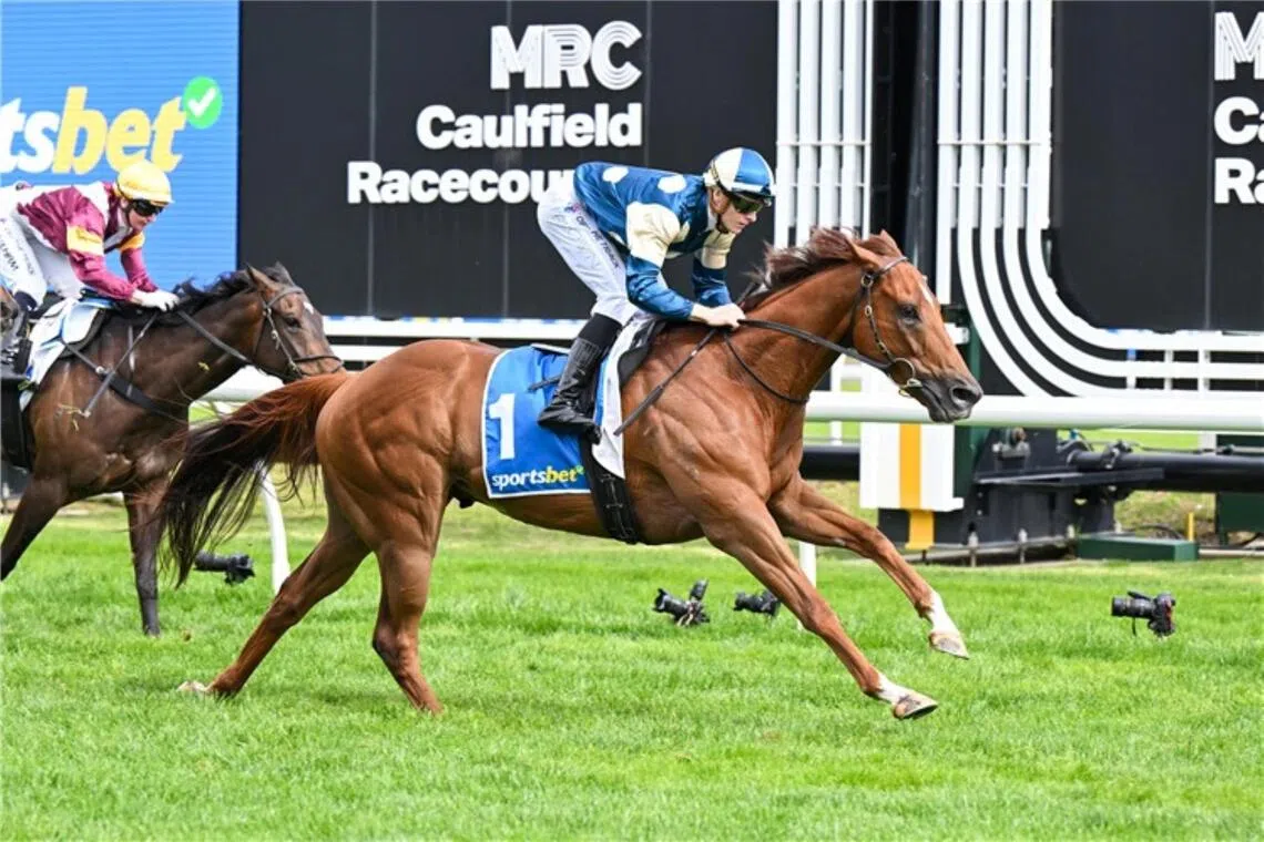 Jimmysstar is simply Orr-some in Caulfield galloping lesson
