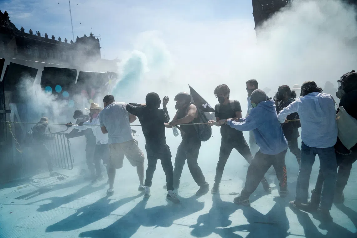 Gen Z-styled protests spread in Mexico, fueled by mayor's murder