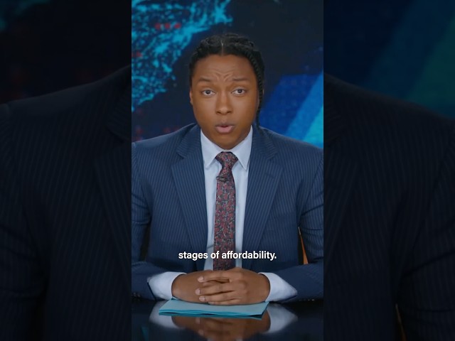 The Democrats' big election wins had Trump going through the five stages of affordability #dailyshow
