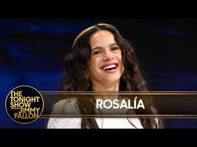 ROSALÍA Sings in 13 Languages on Album LUX, Teaches Jimmy to Sing "La Perla" (Extended)