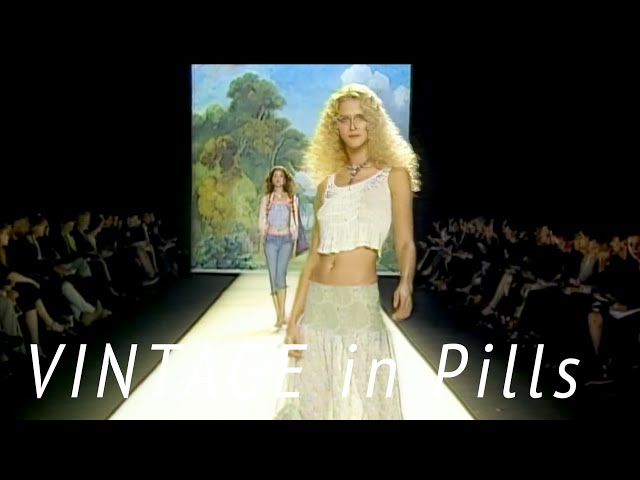 Vintage in Pills ANNA SUI Spring 2000 New York - Fashion Channel