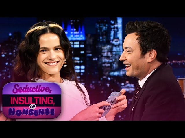Seductive, Insulting, or Nonsense with ROSALÍA | The Tonight Show Starring Jimmy Fallon