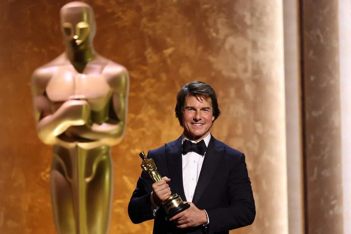 Actor Tom Cruise finally gets an Oscar as he accepts honorary prize at Governors Awards