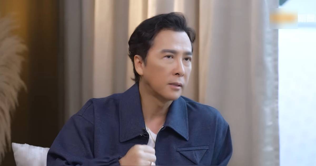 Donnie Yen recounts borrowing money from loan sharks to survive