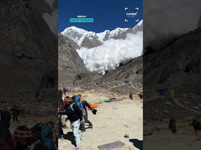 Avalanche In North Annapurna