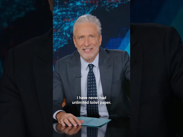 Jon has been a free man his whole life, and NEVER has he had "unlimited toilet paper" privileges