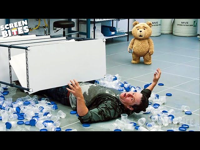 A Very Messy Mistake | Ted Causes Chaos at the Sperm Bank | Ted 2 | Screen Bites