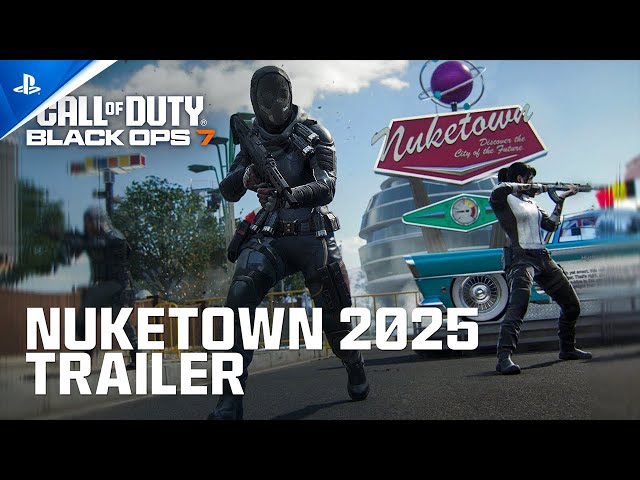 Call of Duty: Black Ops 7 - Nuketown 2025 Trailer | PS5 & PS4 Games