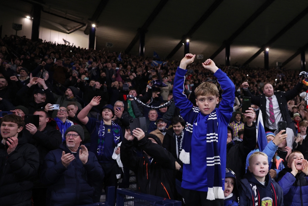 ‘We were rubbish, but who cares?’: Scotland reach World Cup after beating Denmark