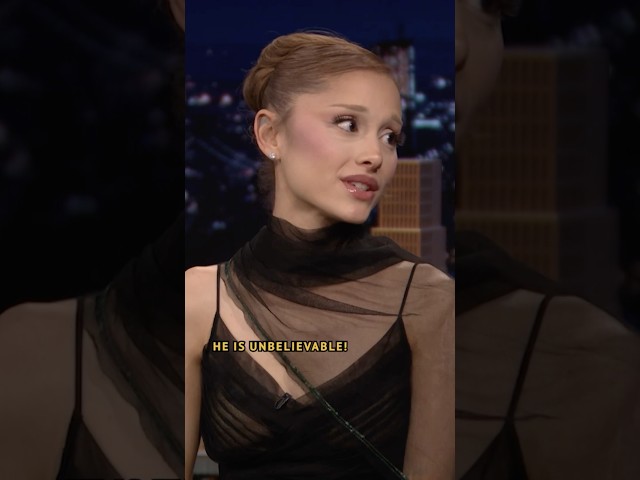 #ArianaGrande on the process behind shooting Part 1 and Part 2 of #Wicked simultaneously.