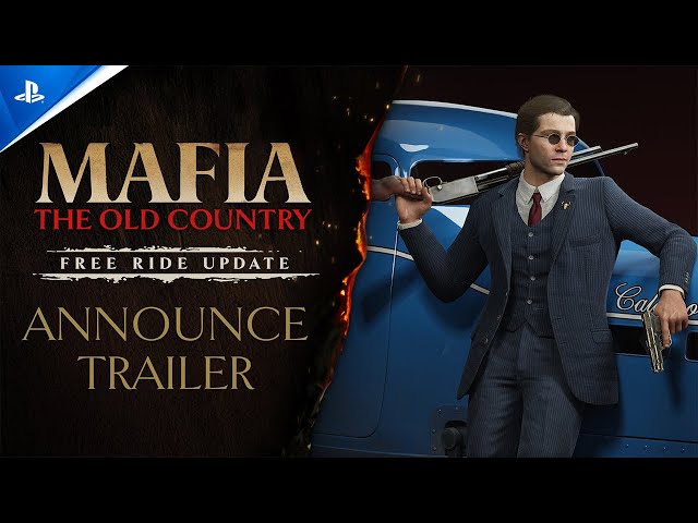 Mafia: The Old Country - Free Ride Update Announce Trailer | PS5 Games