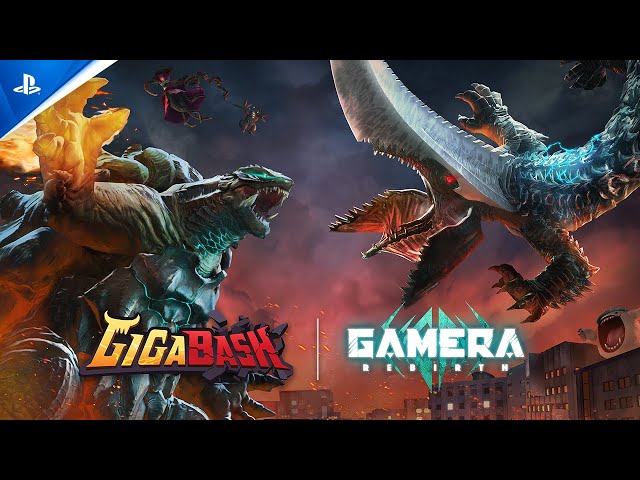 GigaBash - Gamera -Rebirth- DLC Trailer | PS5 & PS4 Games