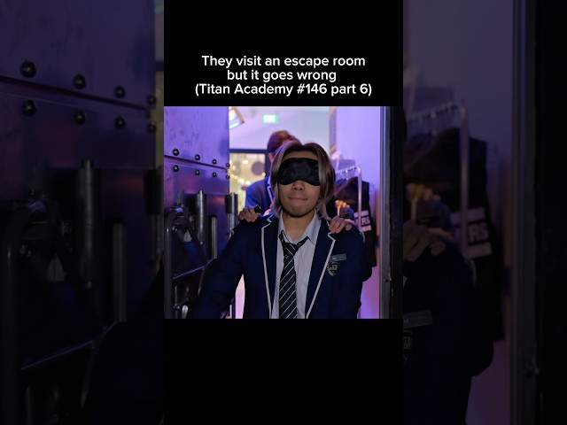 They visit an escape room gone wrong