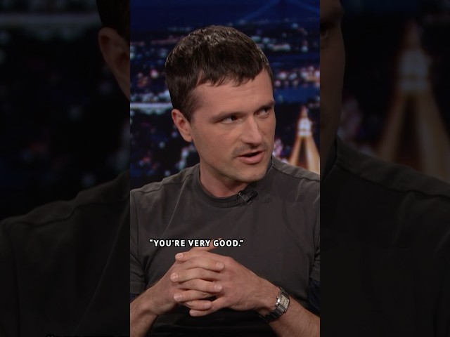 #JoshHutcherson remembers #ArianaGrande whistle-noting on the #Victorious set! #FallonTonight