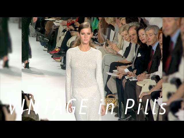 Vintage in Pills CELINE Fall 1999 Paris - Fashion Channel
