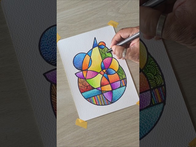 Do you find a fish 🐟🐟✍️🎨 #doodleart #abstractart #shorts