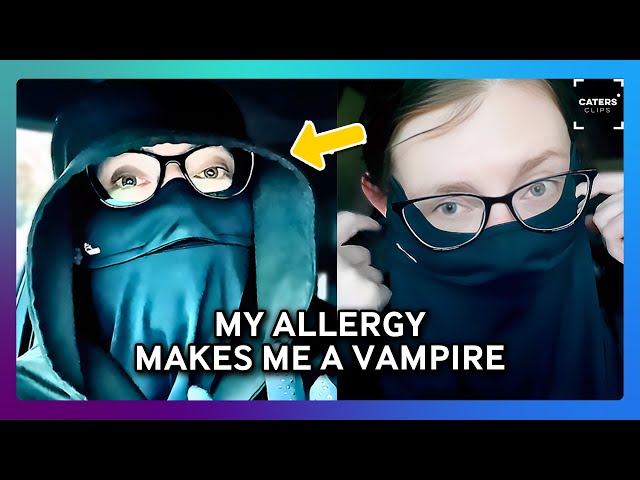 Her Allergy Turned Her Into A VAMPIRE!?