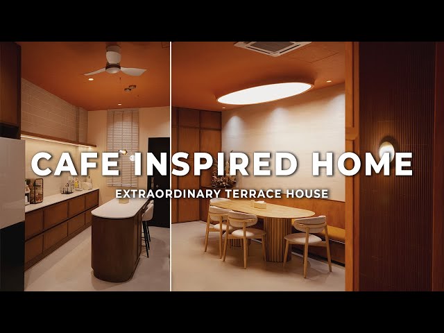 Terrace House Transformation | Mid Century Style | Cafe Inspired | Interior Design Ideas