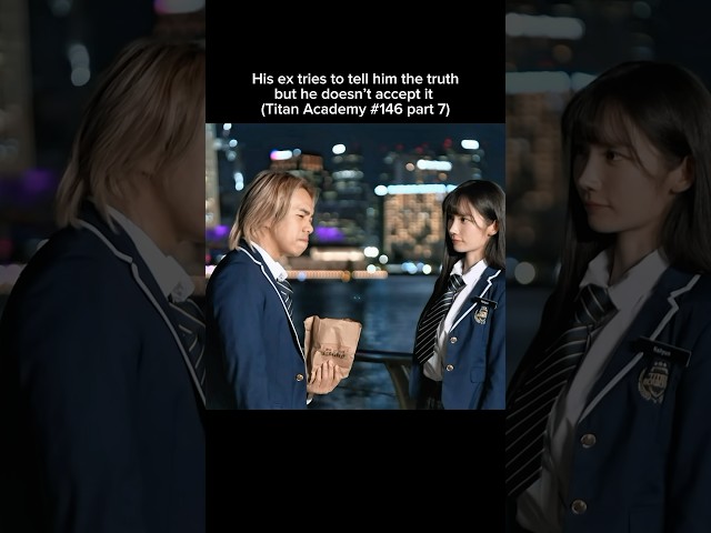 His ex tries to tell him the truth but he doesn't accept it