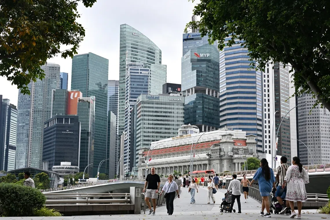 Singapore hikes 2025 GDP growth forecast to around 4%, sees 1%-3% growth in 2026