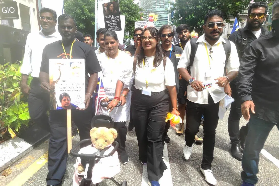 Hindu mother in Malaysia walks for ‘justice’ in latest plea to bring daughter home
