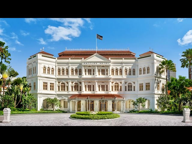 Raffles Singapore | The Most Legendary Luxury Hotel in Asia (4K Tour)