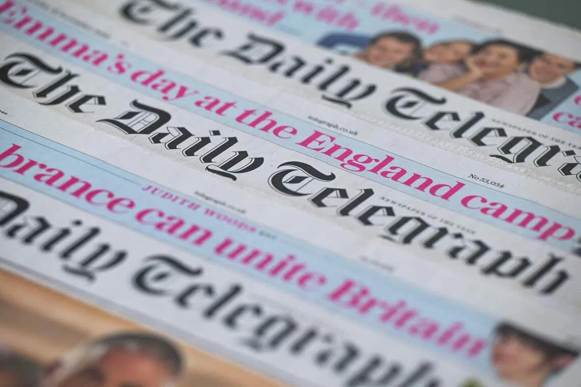 Daily Mail owner strikes $856 million deal for Telegraph