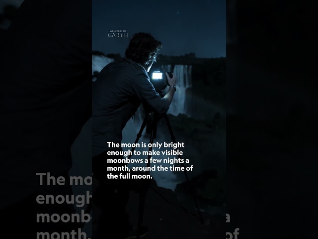 What makes lunar rainbows aka moonbows so rare? 🌙 #WelcomeToEarth