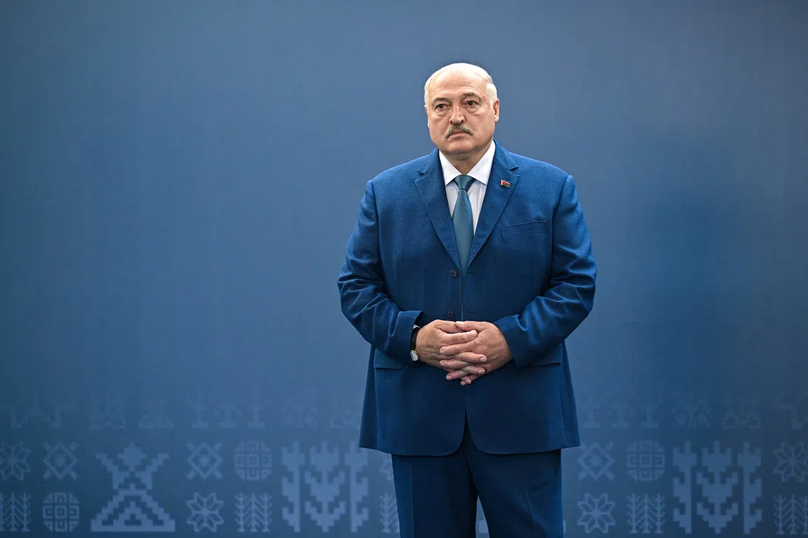 Lukashenko pardons 31 Ukrainians jailed in Belarus, state news agency reports
