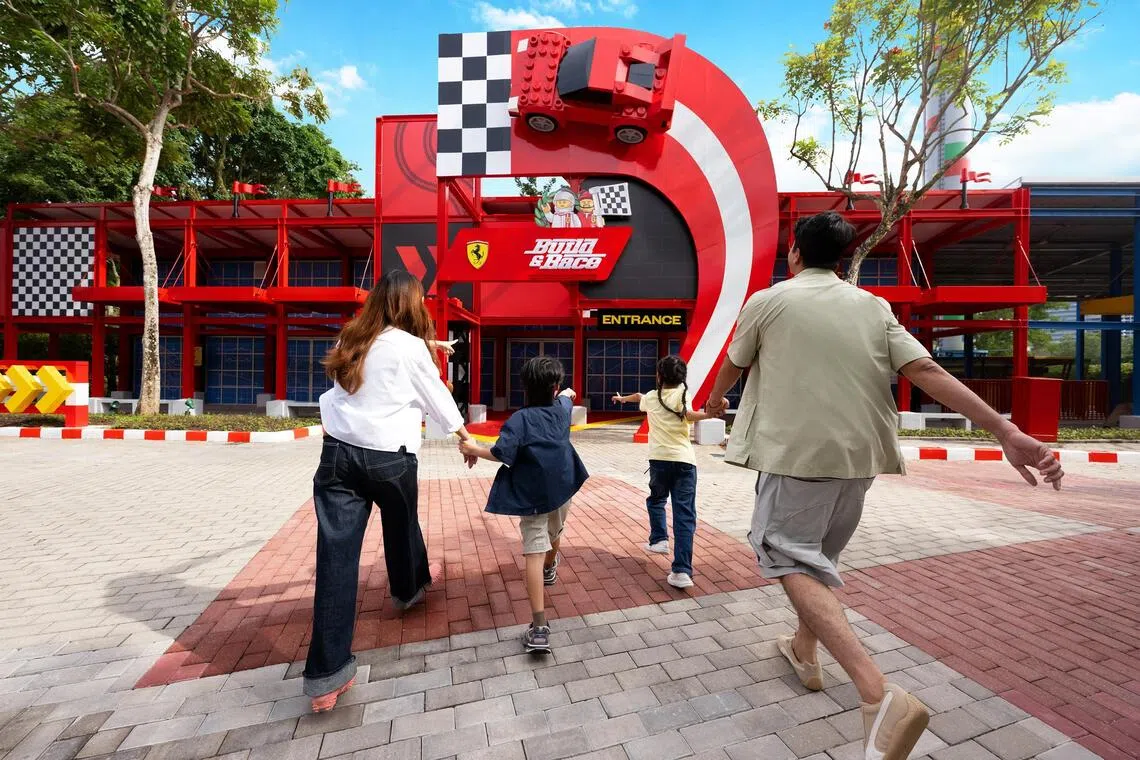 Behind the wheel of a Ferrari F50: What’s vrooming at Legoland Malaysia Resort