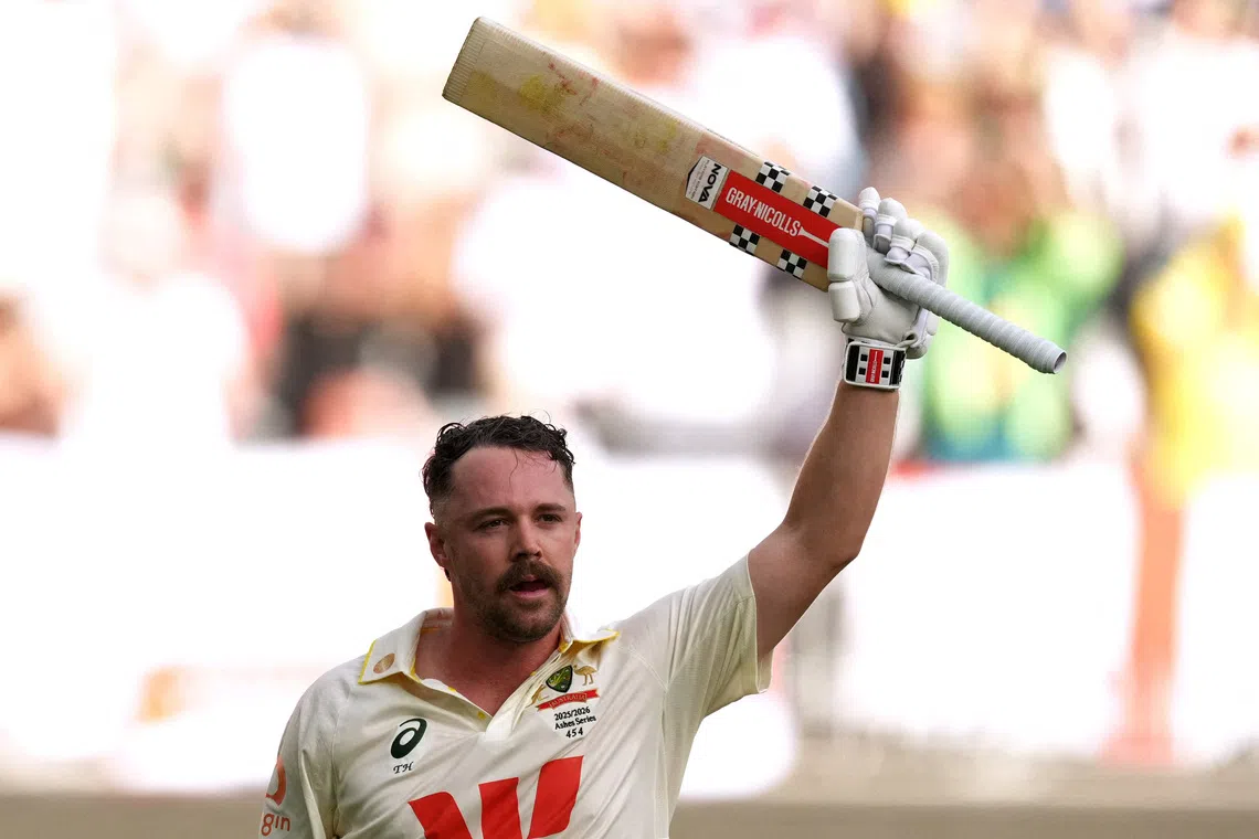 Head century powers Australia past England in chaotic two-day Ashes blitz