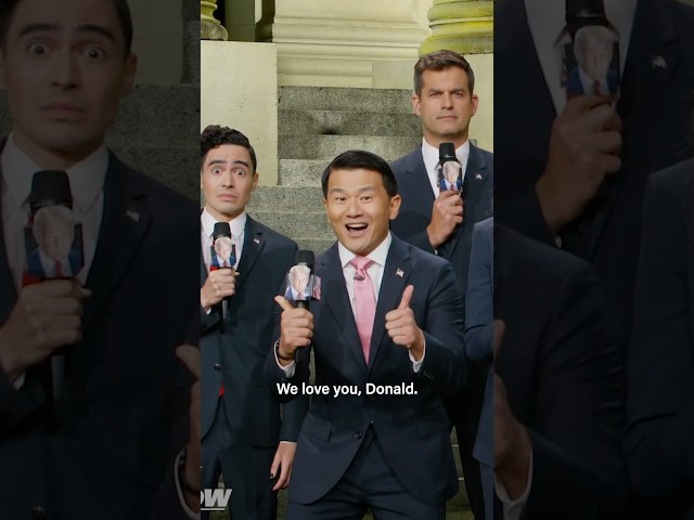 Ronny Chieng knows just how to appease Trump, even in the wrong colored tie #DailyShow