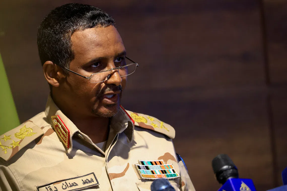 Sudan's RSF paramilitary says it will enter into ceasefire