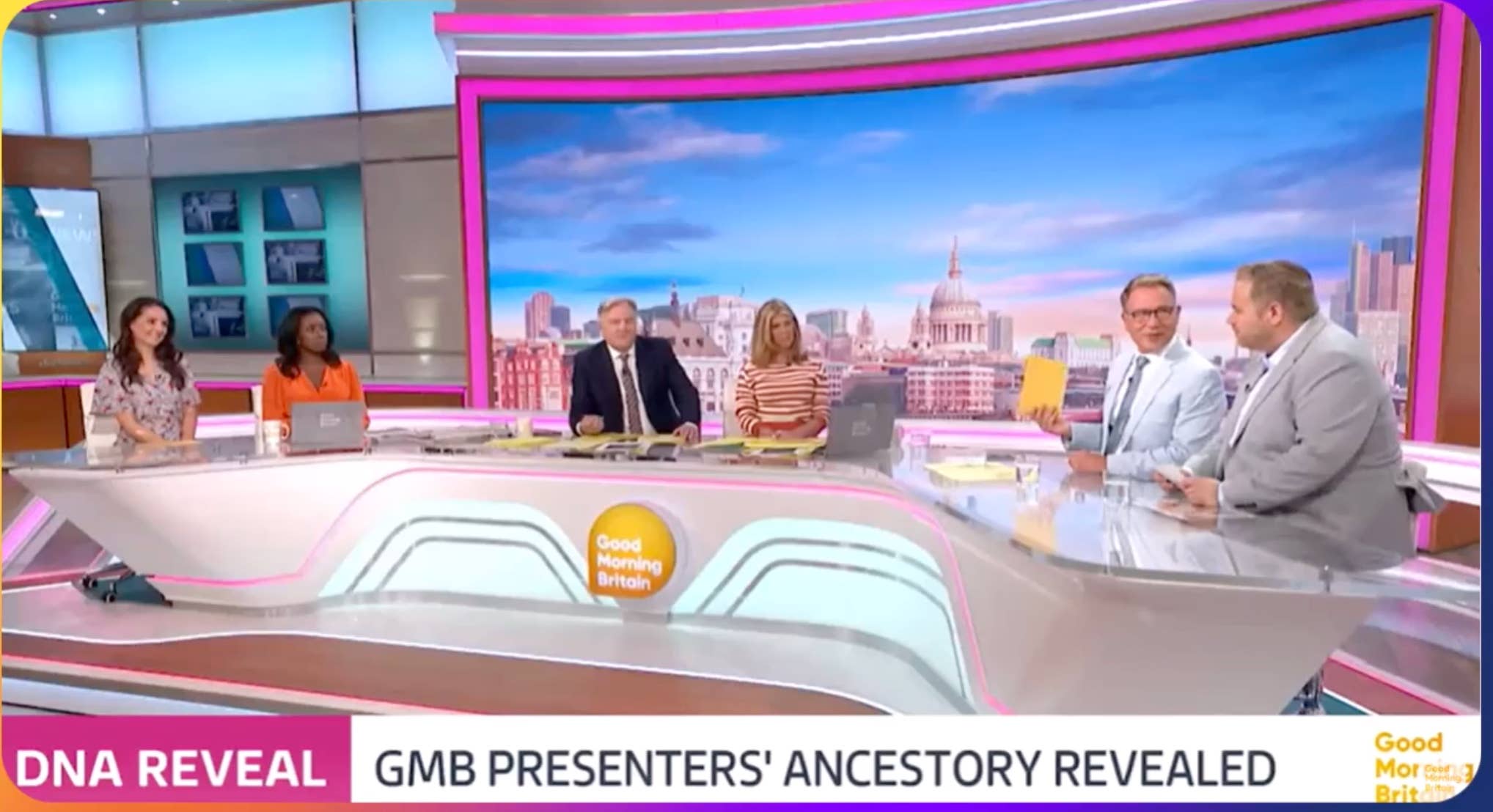 The Hosts Of "Good Morning Britain" Just Got Their MyHeritage DNA Done, And It Wasn't What They Expected