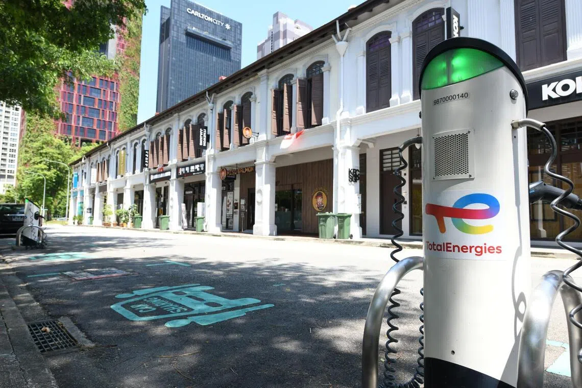 TotalEnergies ends EV charging operation in S’pore, to transfer charging points to other operators