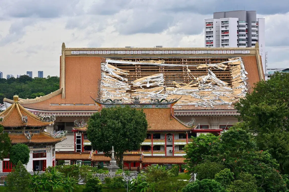 OMG! Roof collapses at monastery, causing one person to be... 