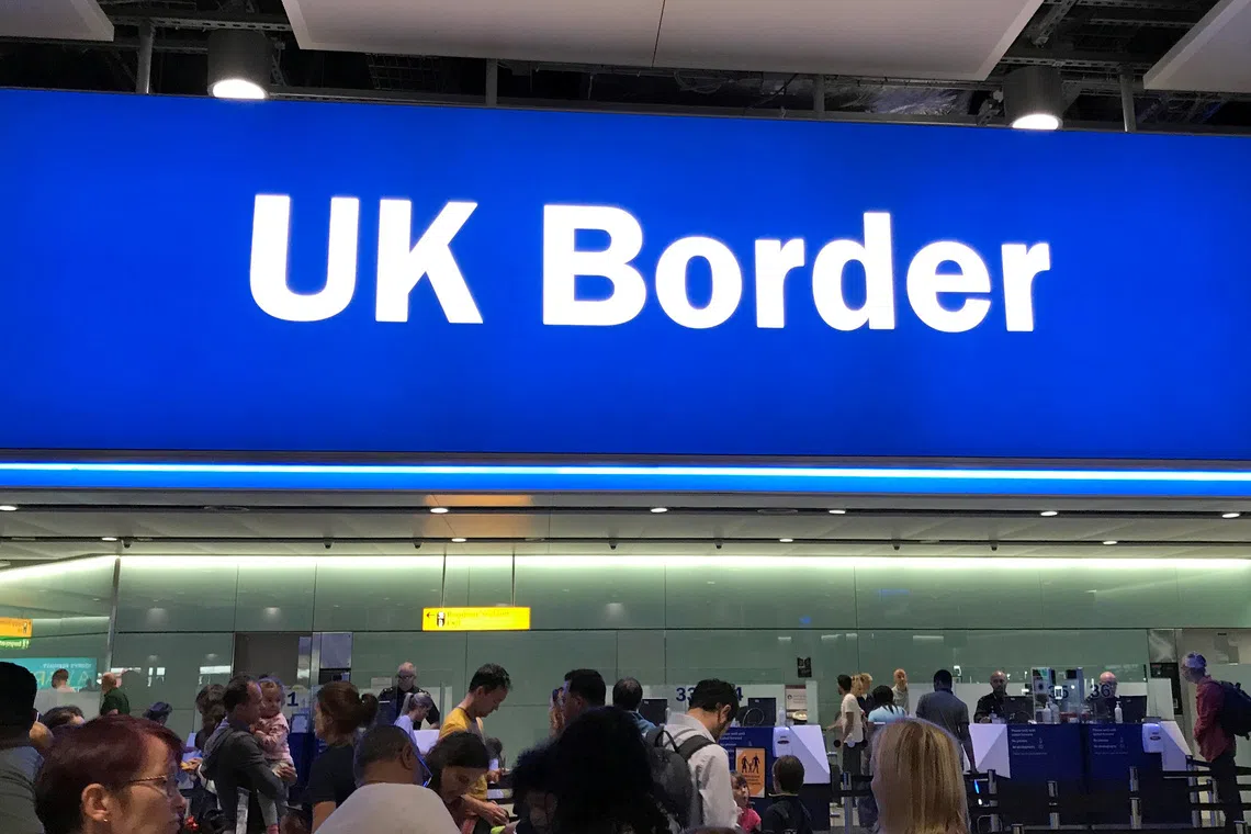 UK net migration drops by two-thirds as government rolls out tougher policies