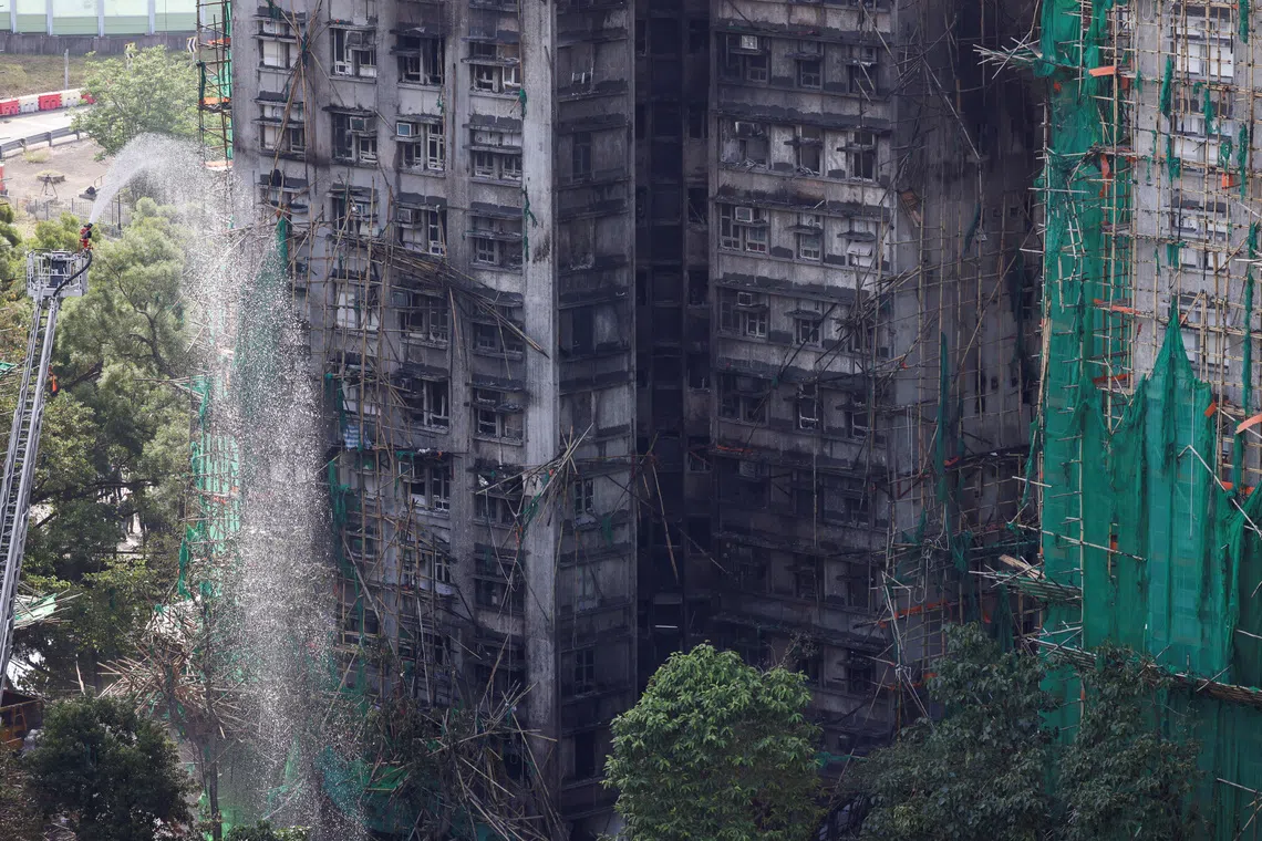 PM Wong sends condolences to victims of Hong Kong fire, says he is deeply saddened by loss of lives