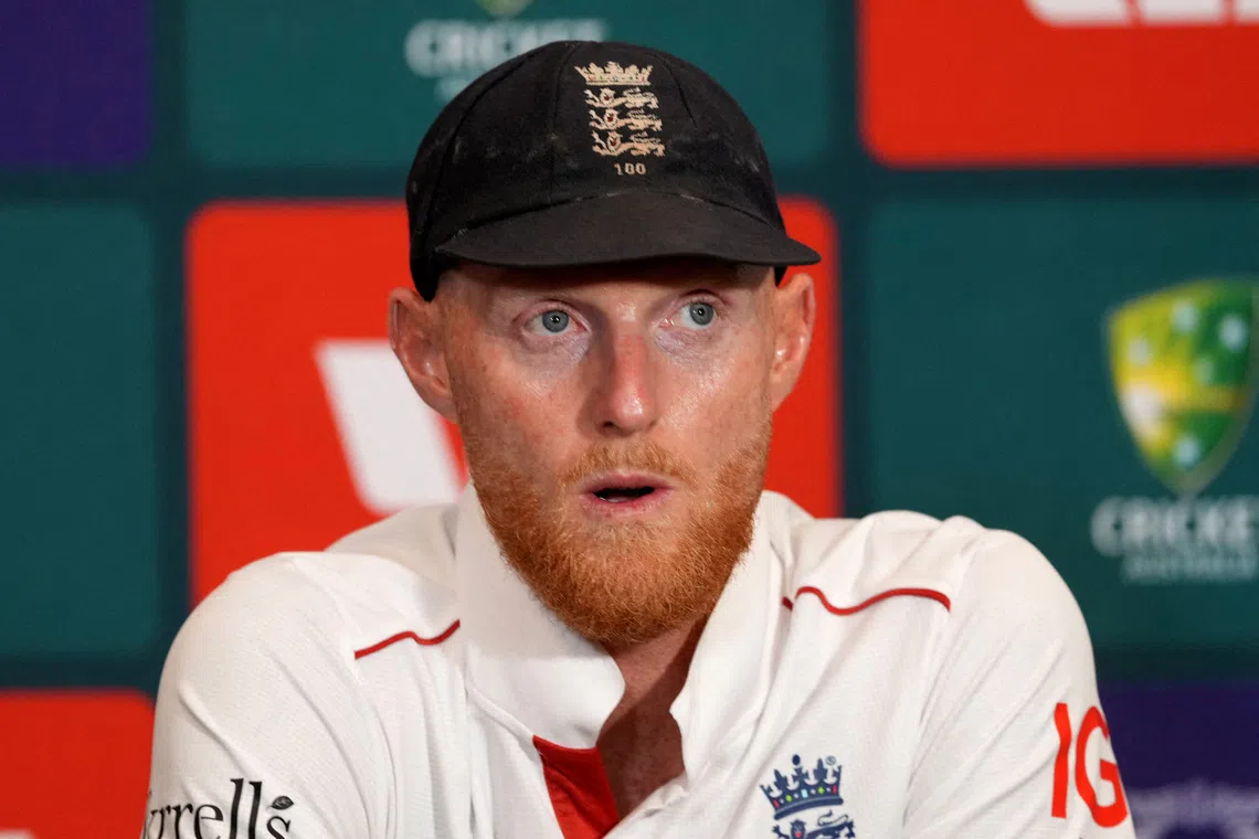 England captain Stokes dismisses 'arrogant' claims in lead-up to second Ashes test