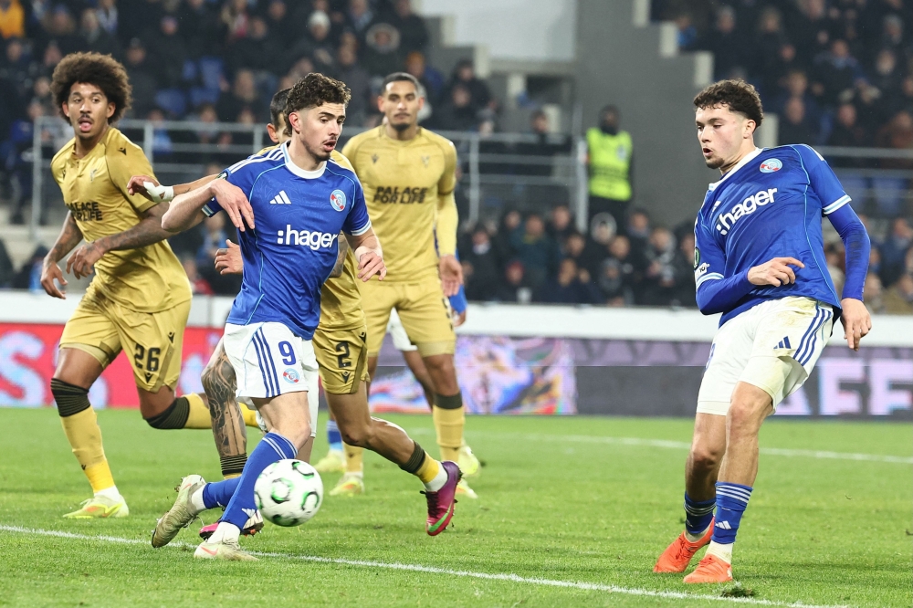 Strasbourg come from behind to beat Crystal Palace in Conference League