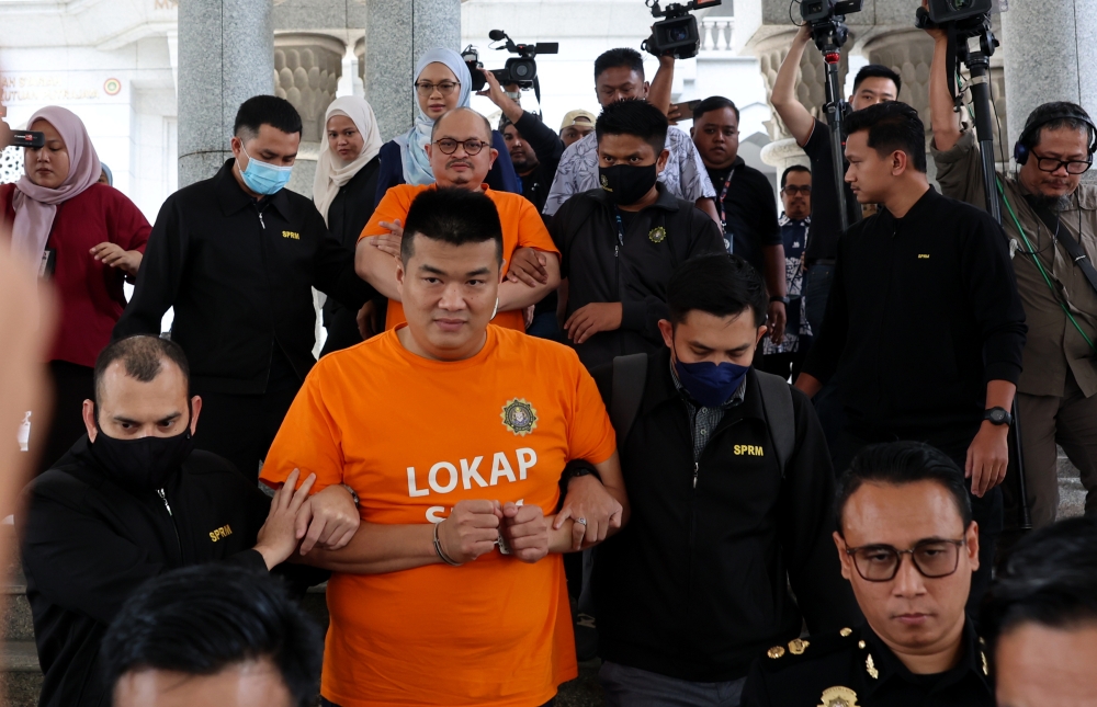 Shamsul Iskandar, businessman Albert Tei get six-day remand over Sabah funds case