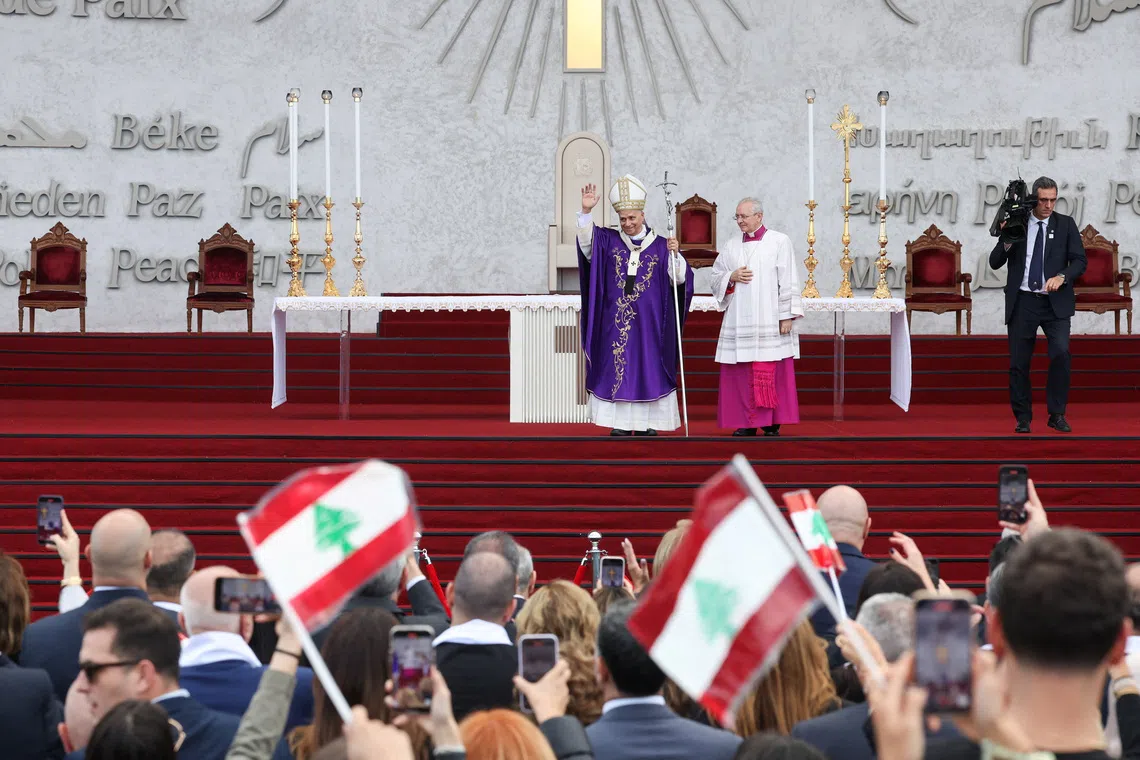 Migrants in Lebanon hope Pope's peace message lingers amid fears of new war