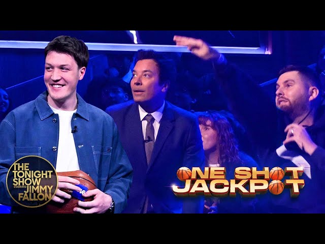Tonight Show One Shot Jackpot with Charlotte Hornets' Kon Knueppel | The Tonight Show