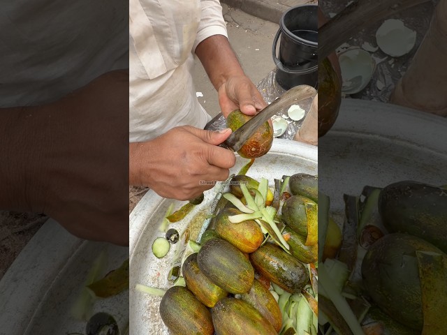 Fat Cucumber Cutting in Bangladesh - Fruit Cutting Skills