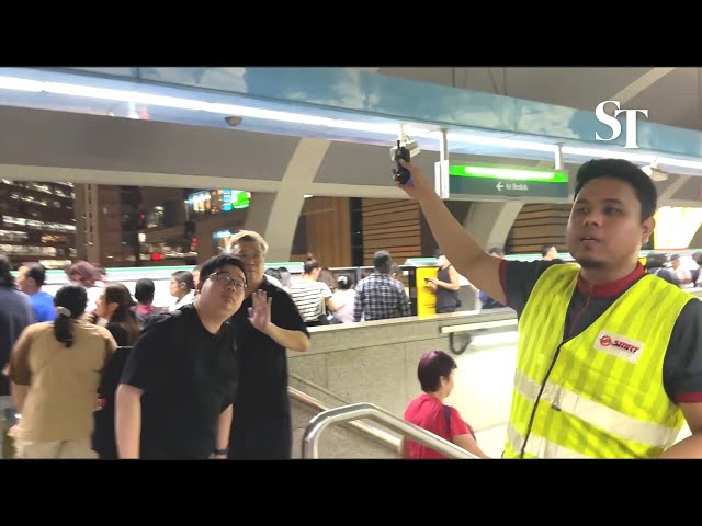 Confusion at Paya Lebar MRT station amid East-West Line track fault